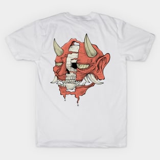 Oni skull mask T-Shirt